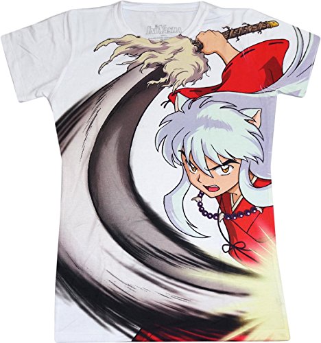 InuYasha Junior White Sublimation T-Shirt