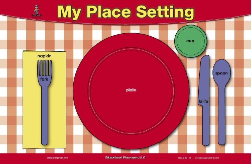 Childrens Toyshop  Toys : BrainyMats - My Place Setting