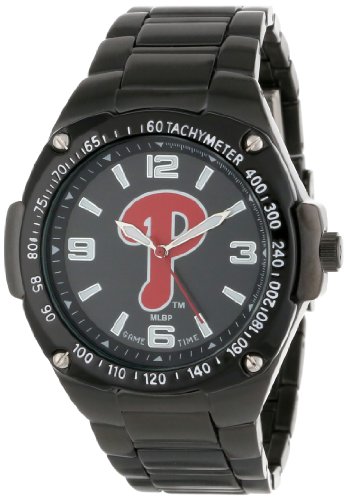 Game Time Unisex MLB-WAR-PHI Warrior Philadelphia Phillies Analog 3-Hand Watch at Amazon.com