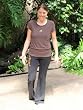 Embroidered Aum (Om) Women's Bamboo T-shirt