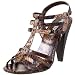 Unlisted Women's Shelf Aware Snake Fabric Sandal