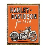 Harley-Davidson? Motorcycles 1940 Coverlet by CSA Worldwide