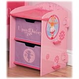 Born To Play In The Night Garden Pink Bedside Cabinet