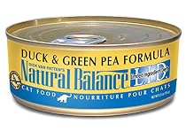 Natural Balance L.I.D. Limited Ingredient Diets Duck & Green Pea Formula Wet Cat Food, 5.5-Ounce Can (Pack of 24)
