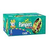 Pampers Baby Dry Diapers, Size 4 (22-37 Lbs), Value Pack, 126 Diapers