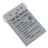 Premium EN-EL5 Lithium-Ion Replacement Battery (2 Packs) for Nikon CoolPix P90
