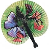 Paper Hand Fan: Butterflies