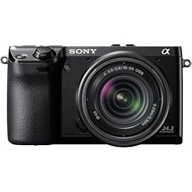 Sony Alpha NEX-7 24.3 Megapixel APS-C Image Sensor Compact Interchangeable Lens Camera with Sony SEL1855 E-mount 18-55mm F3.5-5.6 Lens (Black)