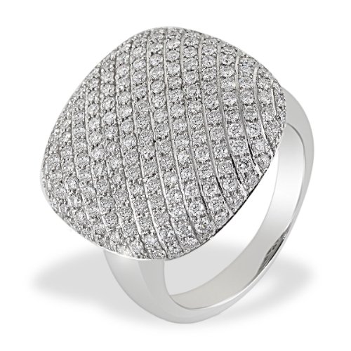 Goldmaid Damen-Ring Pavee Sternenhimmel Exklusiv 585 Wei&szlig;gold 193 Brillanten SI/H 1,68 ct. Preisvergleich