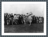 Historic Print (M): World's outstanding golfer Bobby Jones, captain of U.S. Walker Cup, leads mates to victo