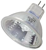 Goobay 9106 Halogen Spiegellampe mit Schutzglas Sockel MR16 20W