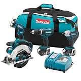 Makita LXT405 18-Volt LXT Lithium-Ion Cordless 4-Piece Combo Kit