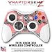 Chrome Skull on Pink Skin by WraptorSkinz TM fits XBOX 360 Wireless Controller (CONTROLLER NOT INCLUDED)