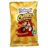 Baked Cheetos Cheese Snacks, Crunchy, 1.5-Ounce Large Single Serve Bags (Pack of 64) ~ Cheetos