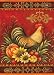 Fall Rooster House Flag