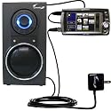 10 Watt Battery Powered Portable Amplified Audio Speaker with Dual charger also charges the Navman iCN 720