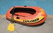 Intex Recreation 58331EP Explorer 200 Boat Set, 2-person