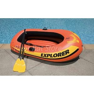 Intex Recreation 58331EP Explorer 200 Boat Set, 2-person by