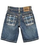 Levis Boys 549 Bleach Crosshatch Denim Shorts (Sizes 4 - 7X)