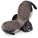 Presto 03510 Ceramic FlipSide Belgian Waffle Maker, Nonstick, Cool Touch Handles, Black