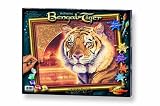 Schipper 60 913 0454 - Malen nach Zahlen Indien Bengal Tiger 40 x 50 cm