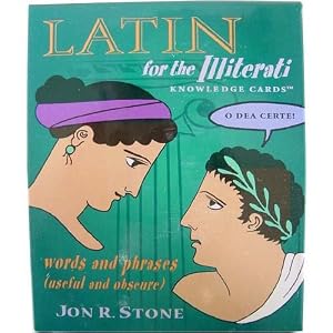 Latin for the Illiterati Knowledge Cards by 