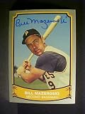 Bill Mazeroski Pittsburgh Pirates #60 1988 Baseball Legends Signed Baseball Card