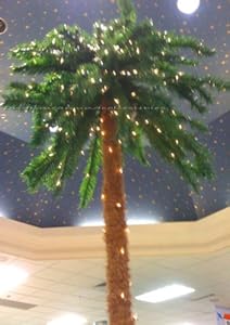 #!Cheap 7 Foot Lighted Palm Tree - 300 Lights - Indoor / Outdoor []