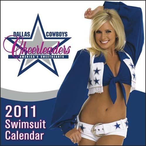 Dallas Cowboys Cheerleaders 2011 Desk Calendar