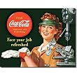 Coca-Cola Tin Sign : Coke Machinist