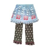 Baby - Toddler - Girl - All-In-One Skirt / Leggings - C