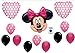 PINK MINNIE MOUSE BIRTHDAY PARTY Balloons Decorations Supplies