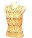 SHEBEEST Women's S-Cut Sleeveless Jersey - Size: S