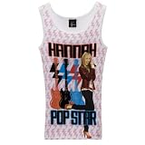 Girls' Hannah Montana Pop Star Tank Top - White