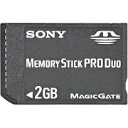 Sony 2 GB Memory Stick PRO Duo (MSX-M2GS) (Retail Package)