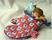 Collectible Figurines ~ Kitchen Fairy Asleep in Oven Mitt
