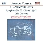 Click here to buy Alan Hovhaness: Symphony No. 22 (City of Light); Cello Concerto by  Janos Starker, Alan Hovhaness, Dennis Russell Davies, and Seattle Symphony Orchestra .