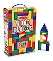 Melissa & Doug 100 Piece Wood Blocks Set