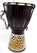 6 1/2 X 11 Aboriginal Drum Djembe Dot Painted Drums