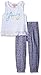 Juicy Couture Girls' Slub Jersey Top with Lace and Rayon Challis Set - White