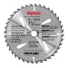 Porter Cable 12820 Riptide 7-1/4-Inch 40 Tooth ATB Thin Kerf Crosscutting Saw Blade with 5/8-Inch and Diamond Knockout Arbor for Blade-Right Saws