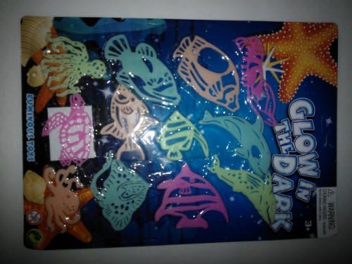 Glow in the Dark Sea Life Wall Decor