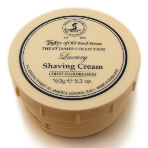 Taylor of Old Bond Street St. James Shaving Cream in a Bowl