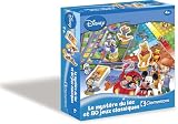 Clementoni - 62791 - Jeux De Société - 80 Jeux Classiques - Disney
