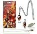 Shakugan no Shana Necklace Alastor Cosplay Prop -red color
