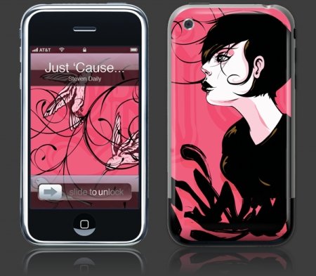 Apple iPhone Premium Vinyl Skin - Just Cause (GelaSkins Brand) Made in Canada