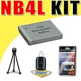 NB4L Lithium Ion Replacement Battery for Canon Powershot ELPH 300 HS / ELPH ....