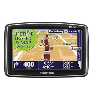 TomTom XL 340TM LIVE 4.3-Inch Portable GPS Navigator (Lifetime Traffic and Maps Edition)