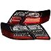 Anzo USA 321163 Toyota Camry Black LED Tail Light Assembly - (Sold in Pairs)