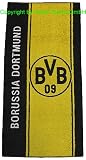 BVB Borussia Dortmund Handtuch Design Schrift - 
